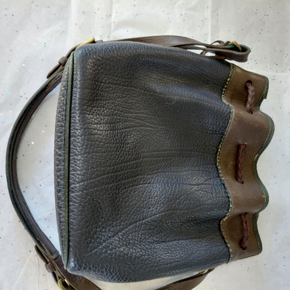 Vintage Dooney and Bourke Teton Drawstring Bucket Bag - Picture 3 of 8